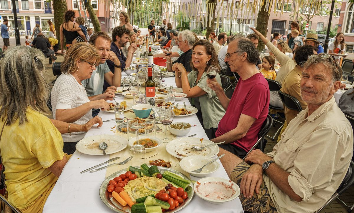 Buurtdiner in Amsterdam Oost